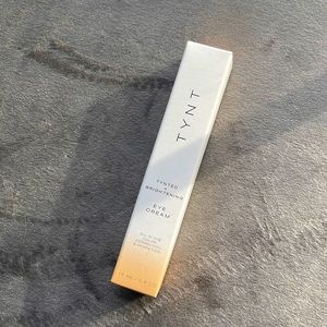 NIB TYNT BEAUTY TYNTED HYDRATING TINTED EYE CREAM IN LATTE